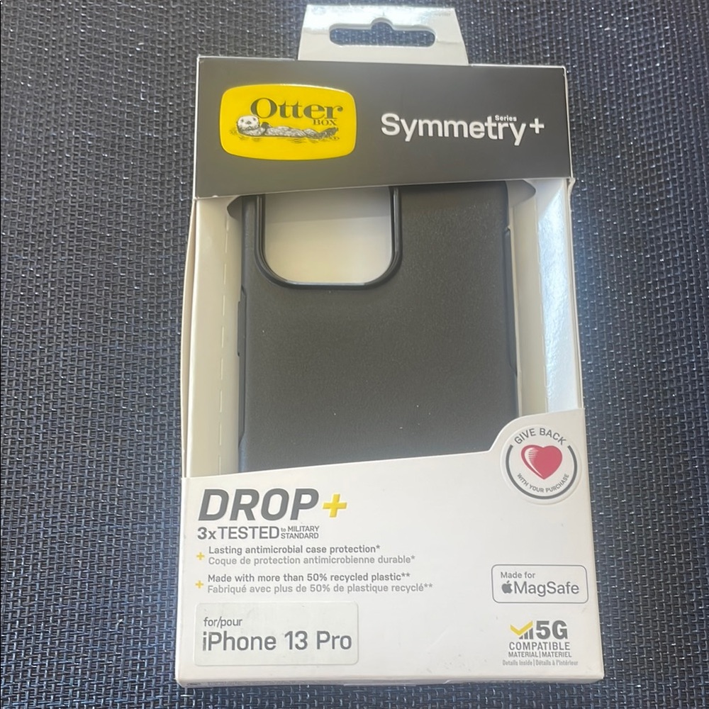 OtterBox Symmetry Series Case for iPhone 13 Pro - Black